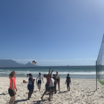 Beachvolleybal with adventure club